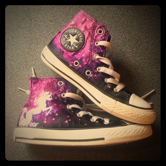 galaxy unicorn converse